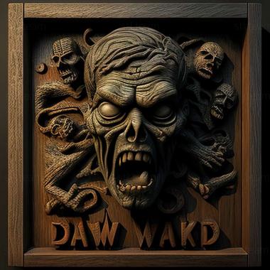 3D model Call of Duty World at War Zombies game (STL)